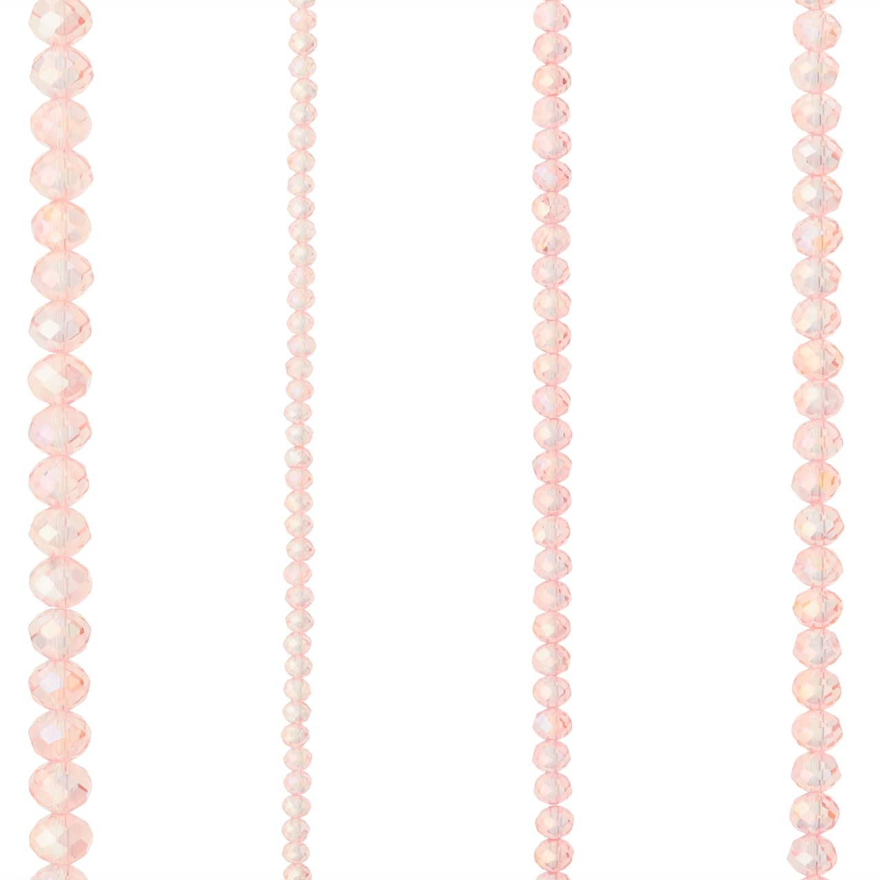Glass Faceted Rondelle Beads by Bead Landing™